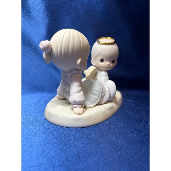 Precious Moments Heaven Must Have Sent You Bisque Porcelain - Picture 5 of 8